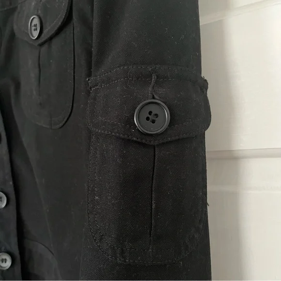 Jones New York Black Lightweight Jacket. Size Medium. - Picture 10 of 13